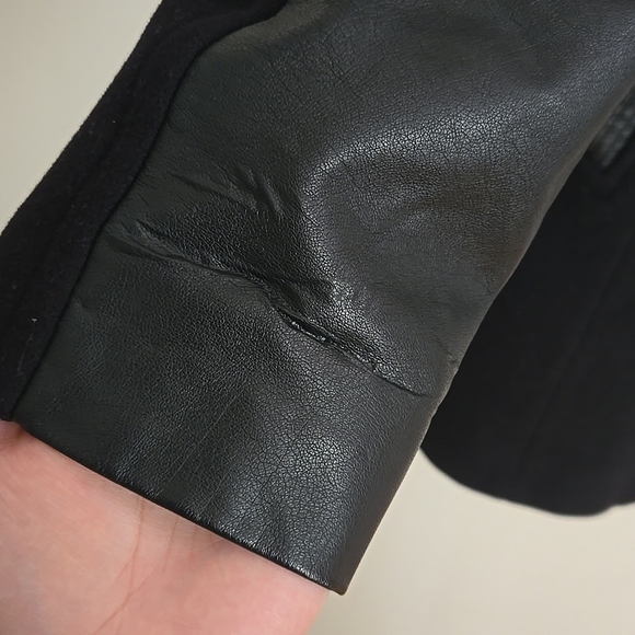 Marc New York Ladies' Long Wool Jacket-Black - Picture 5 of 11